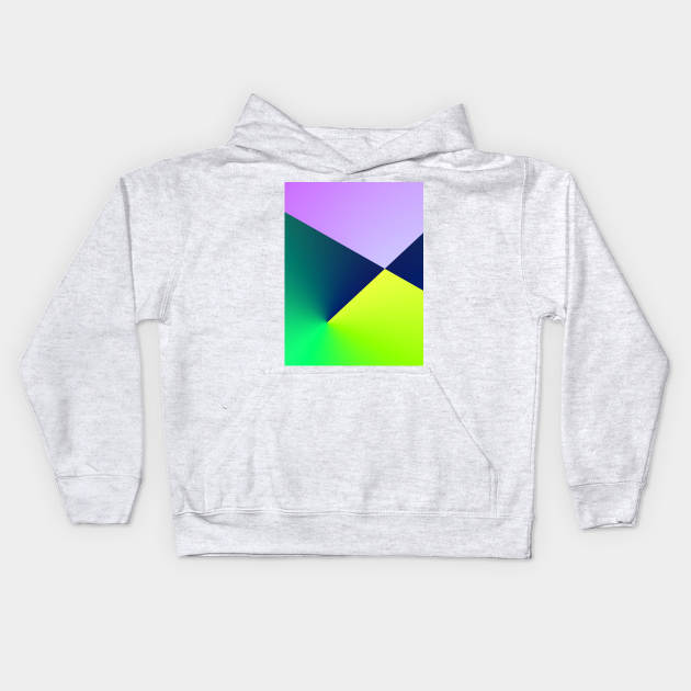 blue purple green texture Kids Hoodie by Artistic_st